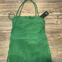 Women&#39;s Lace-Up Back Maxi Bodycon Dress - Wild Fable Green Size Small. NWT. 5 - £14.23 GBP