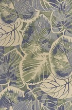 7 X 9 Wool Blue Or Green Area Rug - $1,156.49