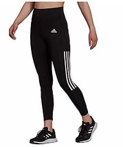 Adidas Ladies&#39; 3-Stripe Tight with Mesh Size: XS, Color: Black/White - £27.43 GBP