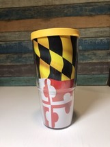 Tervis Maryland State Flag All Over Print Made in USA  Insulated Tumbler, 24oz, - £17.37 GBP