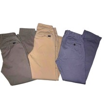 3 Pair Lot of Boys size 28x30 Dress Pants Khaki Pants Abercrombie, Holli... - $460.52 MXN