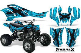 CAN-AM DS450 GRAPHICS KIT CREATORX DECALS STICKERS TRIBALX BLUEICE-BLUEICE - $174.55