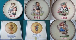 Hummel Goebel Germany Annual Plates Relief New In Bx 1993/88/86/84/83/76... - $709.91 MXN