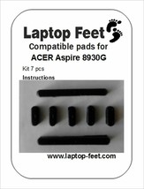 Laptop feet for ACER Aspire 8930G  compatible kit (7 pcs self adh by 3M) - £9.33 GBP