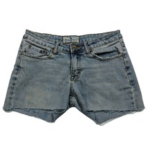 Western Avenue Booty Denim Cut-off Shorts Size 9 Blue Stretch - £19.67 GBP