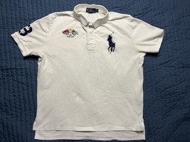 Ralph Lauren Polo Yacht Club Big Horse Shirt Sleeve Shirt Men’s XL White - £19.90 GBP