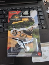 Jurassic World Rebirth Matchbox Rapid Rescue Copter - $17.94