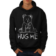 Wellcoda Hug Me Teddy Bear Mens Hoodie, Nice &amp; Casual Hooded Sweatshirt - £25.79 GBP+