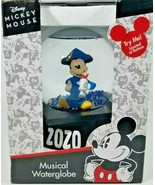 Disney 2020 Mickey Mouse in Cap and Gown Graduation Musical Water Globe  - £16.35 GBP