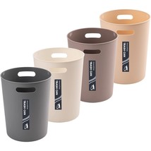 4 Pack Small Trash Can For Bathroom - 3 Gallon/12-Liter Wastebasket, Rou... - £48.76 GBP