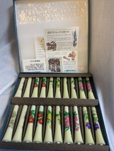 20 3” Vintage Floral Handmade Birthday Candles by Japanese Craftsman - £60.01 GBP