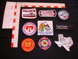 firefighter, rescue  patch, vintage collectors set, new old stock - £15.00 GBP