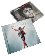 Michael Jackson CD Lot This Is It Deluxe 2 Disc Book + The Essential 2 C... - $19.79