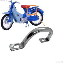 CHROME SIDE HANDLE GRAB BAR HANG HOLDER FOR HONDA SUPER CUB C125 18-2022 - £19.27 GBP