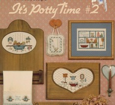 Canterbury Designs It&#39;s Potty Time #2 1986 Book 51 Bathroom  - $12.86