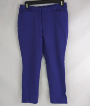 Worthington Petite Slim Fit Women&#39;s Deep Purple Slacks Pants Size 6P  In... - £10.75 GBP
