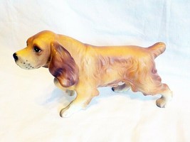 Vintage Norcrest Cocker Spaniel Dog Figurine 8 3/4&quot; Long - £6.39 GBP