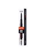 KISS N.Y TOP BROW FINE PRECISION BROW PENCIL DEEP DARK BROWN KBSP05 - €6,45 EUR