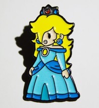 Super Mario Bros. Video Game Rosalina Rose Figure Metal Enamel Pin NEW UNUSED - £6.16 GBP
