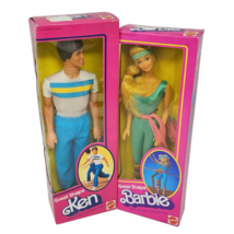 Vintage 1983 Great Shape Barbie Ken Doll Mattel In Original Box # 7025 7318 New - $166.25