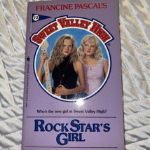 Sweet Valley High Rock Star’s Girl 90s Novel Book Paperback - £11.94 GBP