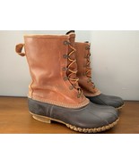 VTG Bean Boots LL Bean Gore-Tex Thinsulate Duck 10&quot; Tall Men&#39;s Size 11 W... - $117.22 CAD