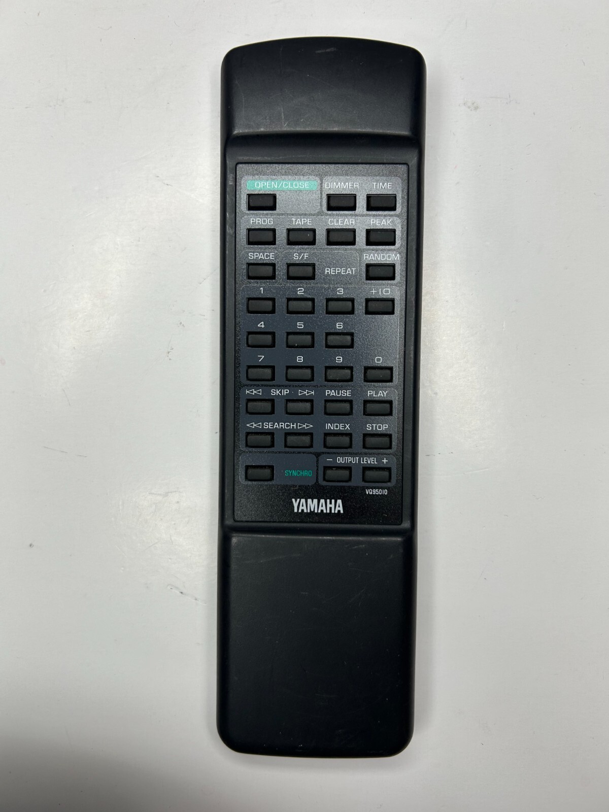Yamaha VQ95010 Remote Control, Black - OEM for CDX880, CDX580, CDX480,  			