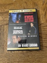 Fire Down Below/Out For Justice/On Deadly Ground DVD - £12.56 GBP