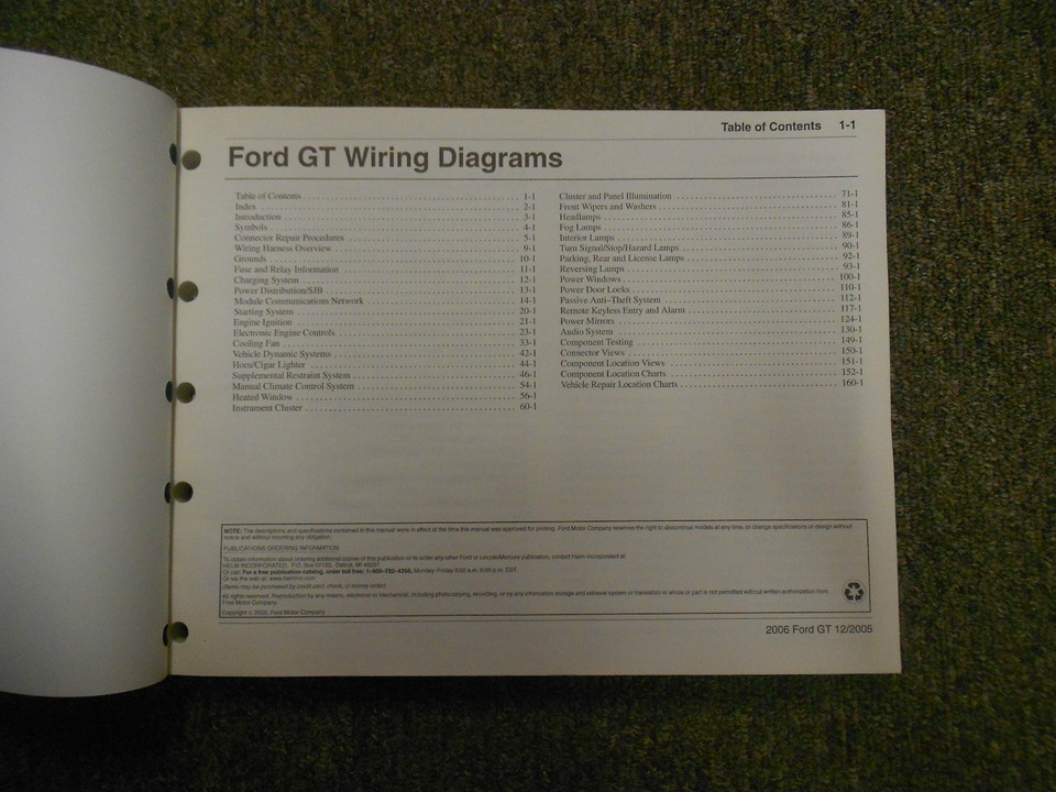 2006 Ford Gt Electric Wiring Service Shop Manual EWD OEM-
show original title... Item image 2