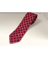 IZOD Red Blue Gold Striped Men’s Tie 100% Silk - $12.33 CAD