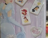 Used Disney Princess Dominoes / 25 of 28 Princess  / 52 Dominoes in Box - $18.69