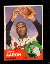 1963 Topps #46 Tommie Aaron Vg (Rc) Braves (Wax) *X108816 - £3.52 GBP