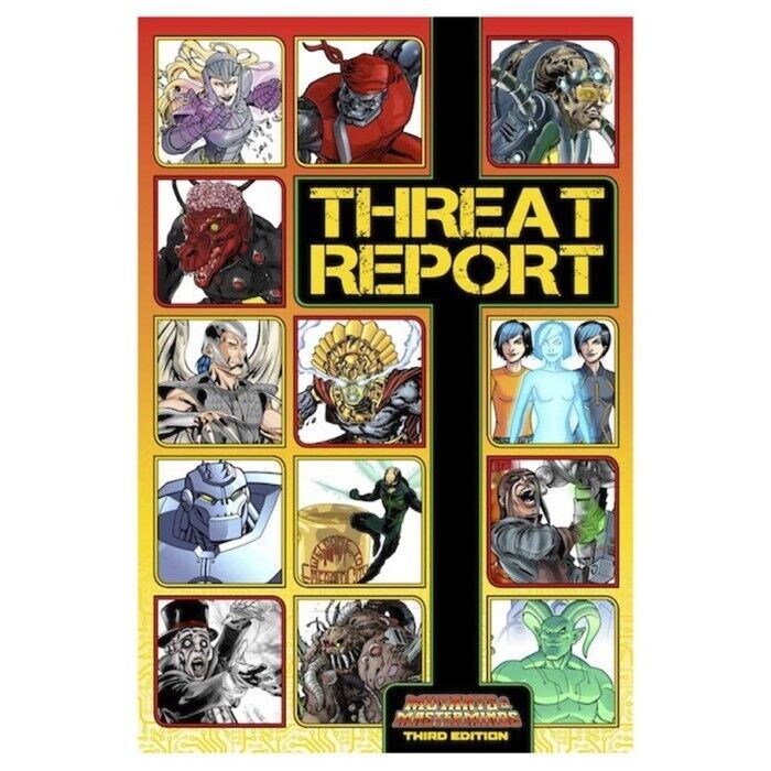 Primary image for Green Ronin Publishing Mutants & Masterminds: Threat Report