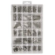 18-8 Stainless Steel Coarse Thread Large Project Kit (252 pcs.) - £39.80 GBP