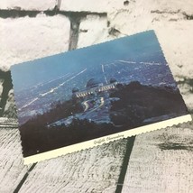 Vintage Postcard City Of Lights Dusk Griffith Observatory Collectible Tr... - £3.82 GBP