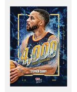 Stephen Curry 2025 Topps NOW Card 13 NBA Golden State Warriors 4000 3s -... - $12.86