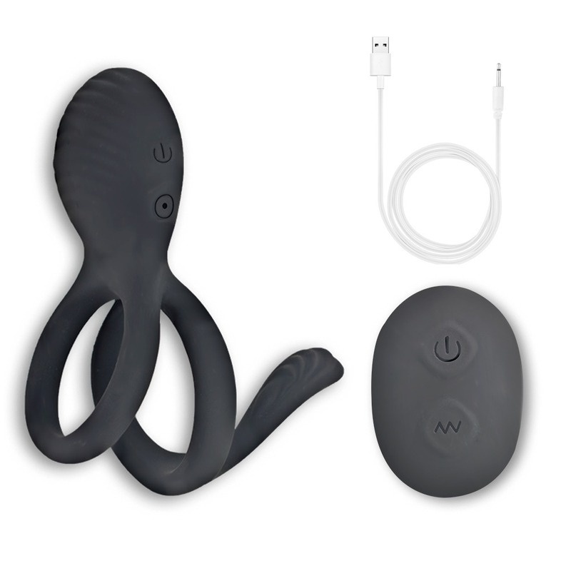  Wireless Remote Control 7 Speed Vibrating Penis Cock Ring  - $39.00