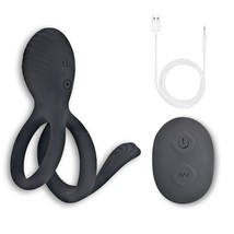  Wireless Remote Control 7 Speed Vibrating Penis Cock Ring  - £31.17 GBP