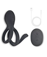  Wireless Remote Control 7 Speed Vibrating Penis Cock Ring  - $53.79 CAD