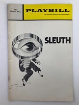 1970 Playbill The Music Box Anthony Quayle, Keith Baxter in Sleuth - $14.20