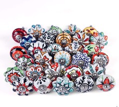 Pack of 30 Assorted Multicolor Cabinet Knobs Door Pull USA SELLER Fast S... - £27.68 GBP