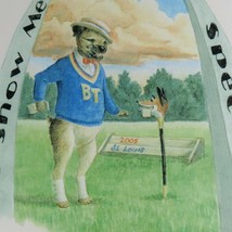 Susan Walbridge Fisher Anthropomorphic Dog St. Louis MO Border Terrier Art Print - £39.72 GBP