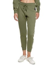 Calvin Klein Womens Performance Jumbo Logo Jogger Pants, Bonsai Size X-S... - $44.10