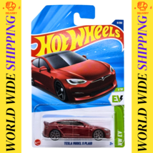 Hot Wheels Tesla Model S Plaid Hw Ev Series 2025 Case A + Free Protector Casing - $7.41