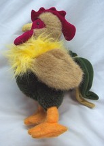 The Boyds Collection Nice Colorful Rooster Chicken 9" Plush Stuffed Animal Toy - $24.74