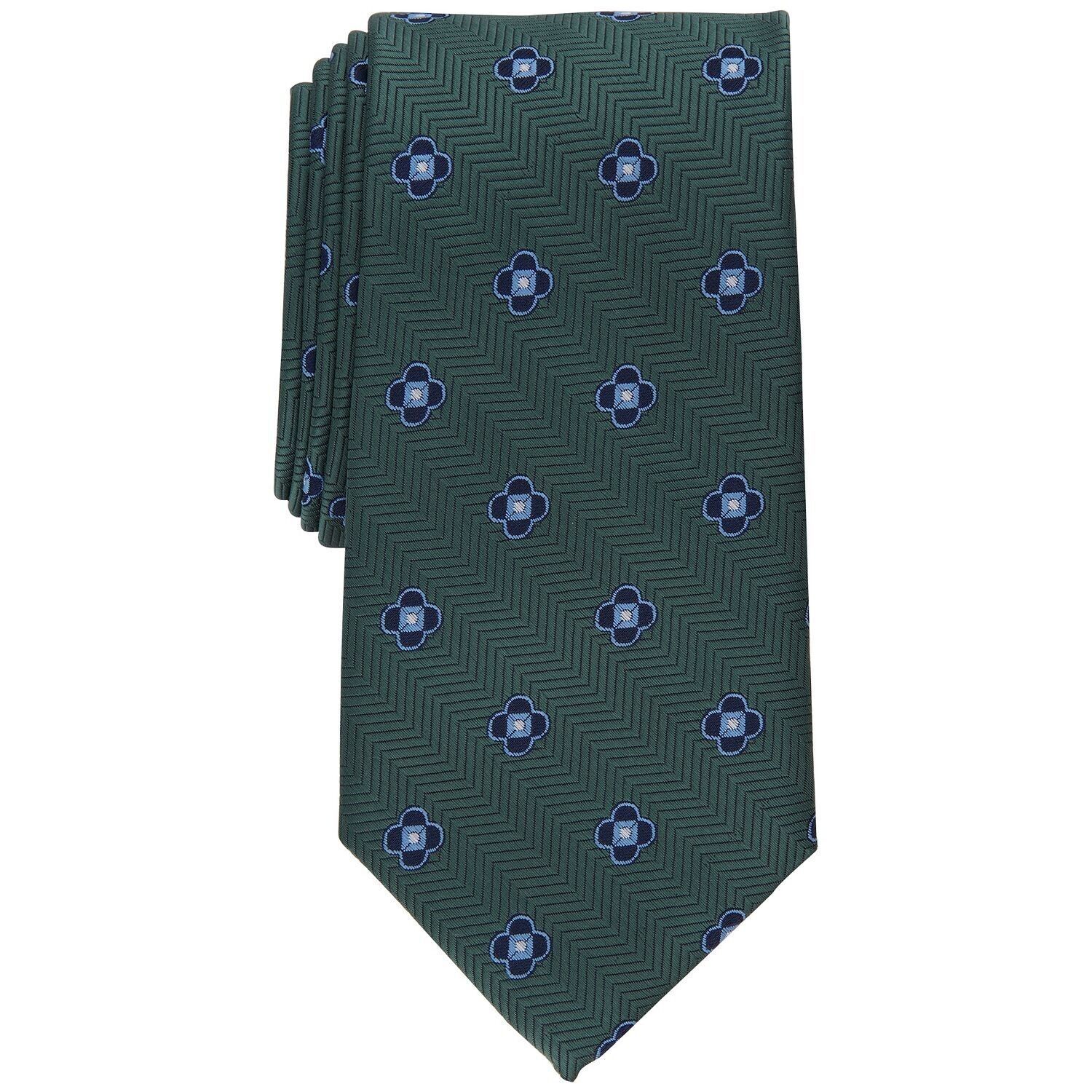 Club Room Men&#39;s Berdie Neat Tie Green OS B4HP - $7.95