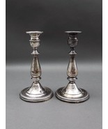 Mueck-Carey NY 263 Sterling Silver Weighted Candlesticks Candle Holder S... - £235.41 GBP