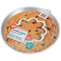 Giant Cookie Pan-Round 11.5&quot;X10.5&quot;X.75&quot; - £27.11 GBP