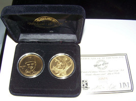 limited edition bronze coin collector set {baseball} - $16.83