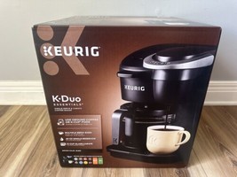 Keurig K-Duo Essentials Single Serve K-Cup Pod &amp; Carafe Coffee Maker, Black - £81.99 GBP